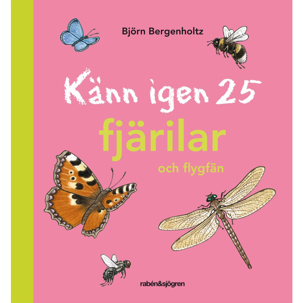 Produktbild för Känn igen 25 fjärilar och flygfän (inbunden)