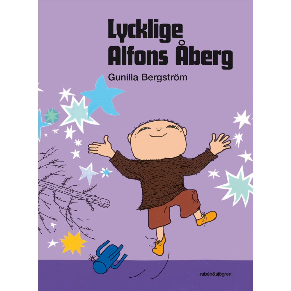 Produktbild för Lycklige Alfons Åberg (bok, kartonnage)