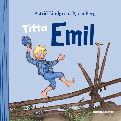 Astrid Lindgren Titta Emil (bok, board book)