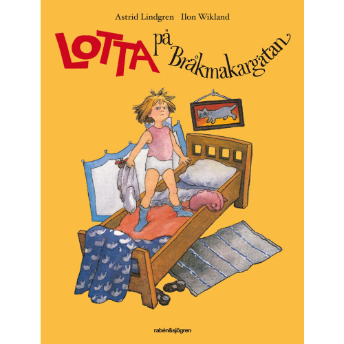 Astrid Lindgren Lotta på Bråkmakargatan (bok, kartonnage)