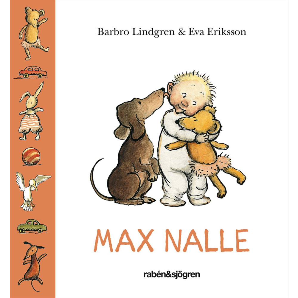 Produktbild för Max nalle (bok, board book)