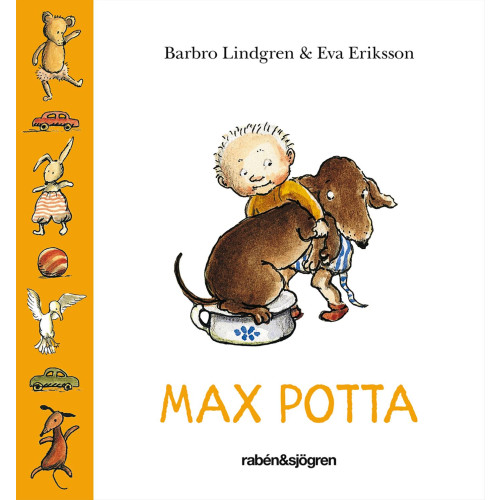 Barbro Lindgren Max potta (bok, board book)