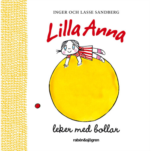 Lasse Sandberg Lilla Anna leker med bollar (bok, kartonnage)