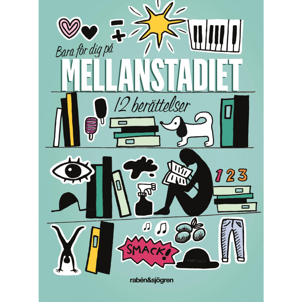 Produktbild för Bara för dig på mellanstadiet : 12 berättelser (häftad)