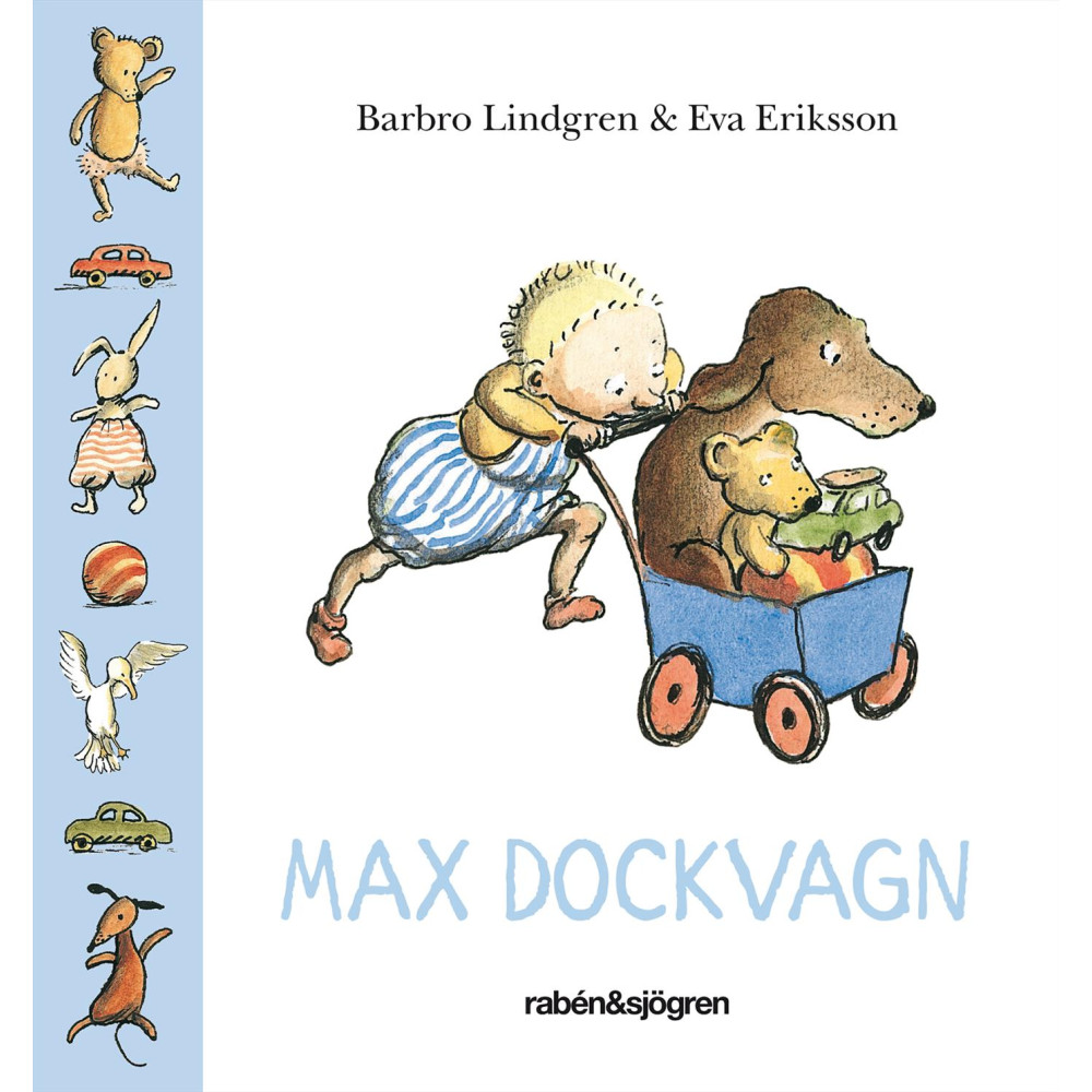 Produktbild för Max dockvagn (bok, board book)