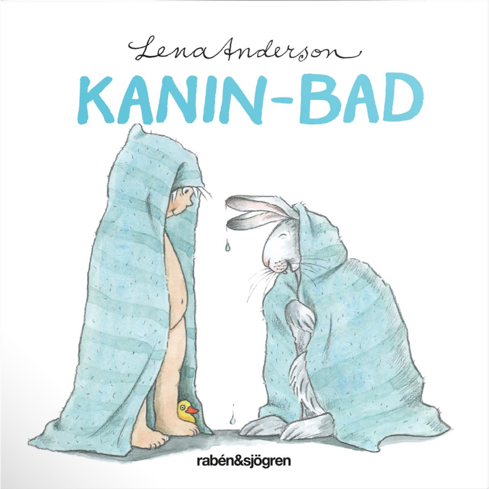 Produktbild för Kanin-bad (bok, board book)