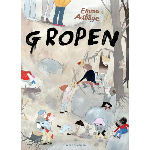 Emma Adbåge Gropen (bok, halvklotband)