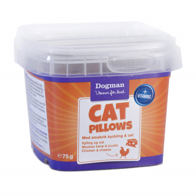 Produktbild för Cat Pillows kyckling/ost 75g