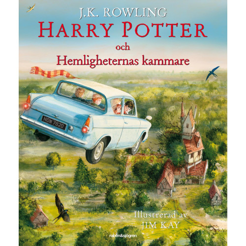J. K. Rowling Harry Potter och hemligheternas kammare (inbunden)