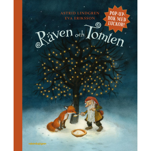 Astrid Lindgren Räven och tomten (pop-up-bok med luckor) (inbunden)