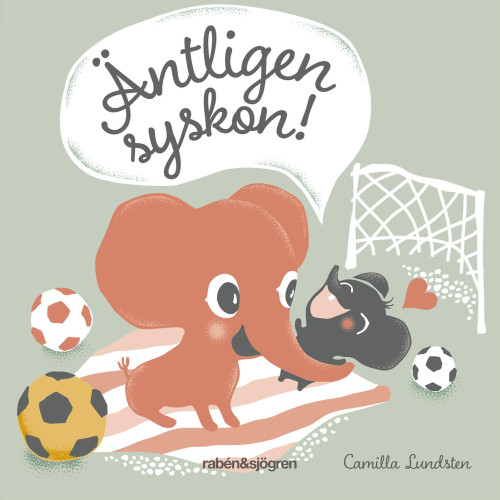 Camilla Lundsten Äntligen syskon! (bok, board book)