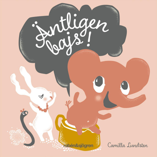 Camilla Lundsten Äntligen bajs! (bok, board book)
