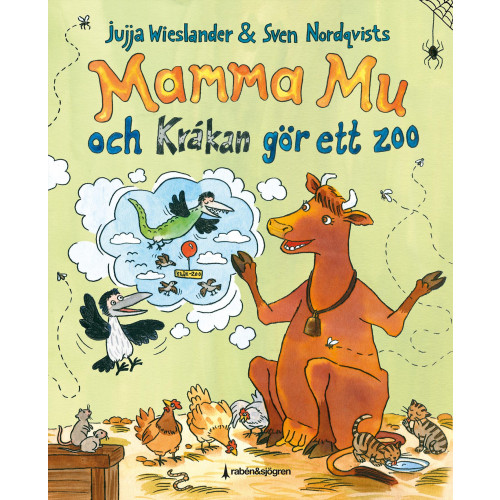 Jujja Wieslander Mamma Mu och Kråkan gör ett zoo (inbunden)