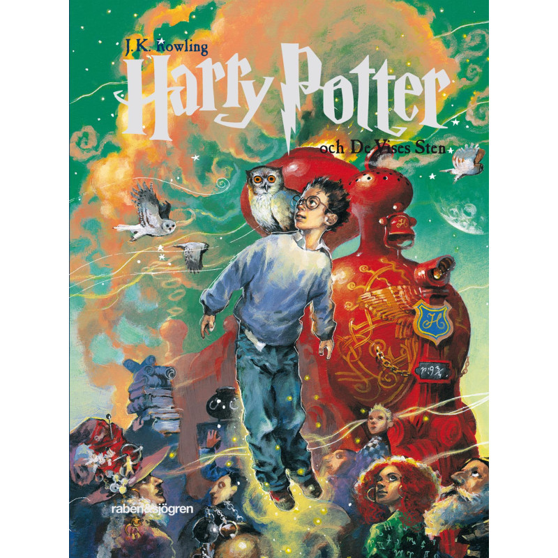 Produktbild för Harry Potter och de vises sten (inbunden)