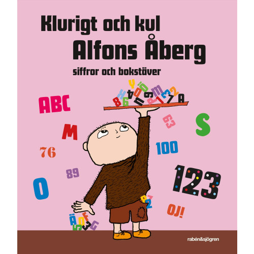 Gunilla Bergström Klurigt och kul Alfons Åberg. Siffror och bokstäver (inbunden)