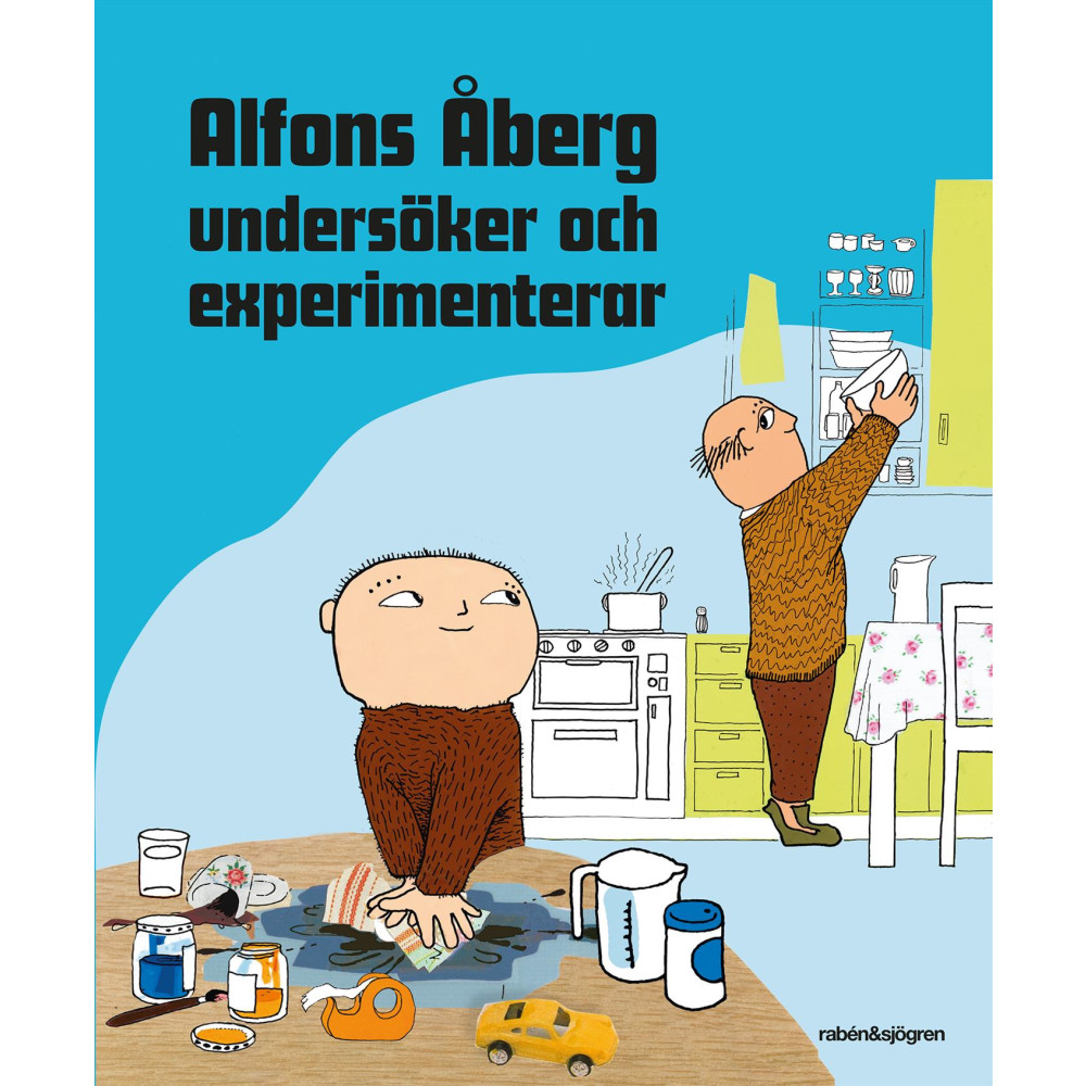 Produktbild för Alfons Åberg undersöker och experimenterar (inbunden)