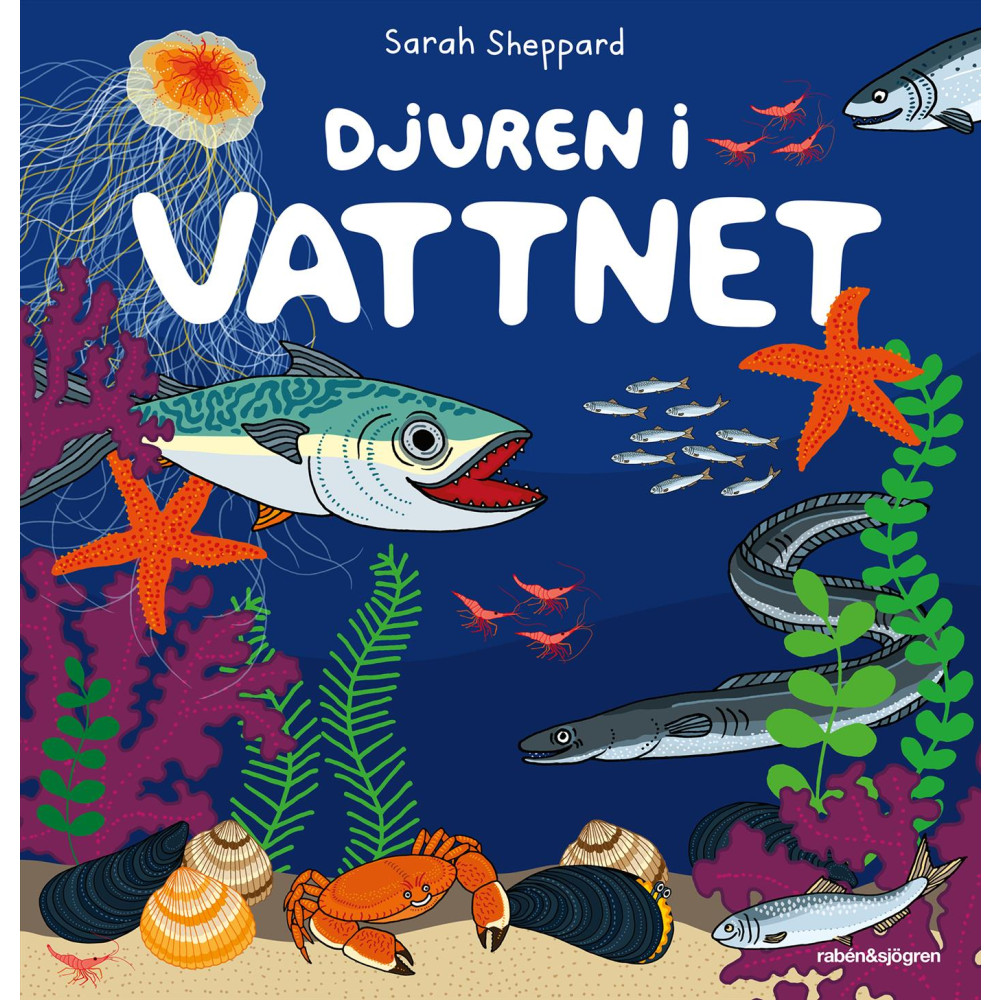 Produktbild för Djuren i vattnet (inbunden)
