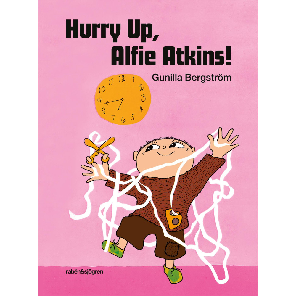 Produktbild för Hurry Up, Alfie Atkins! (inbunden, eng)