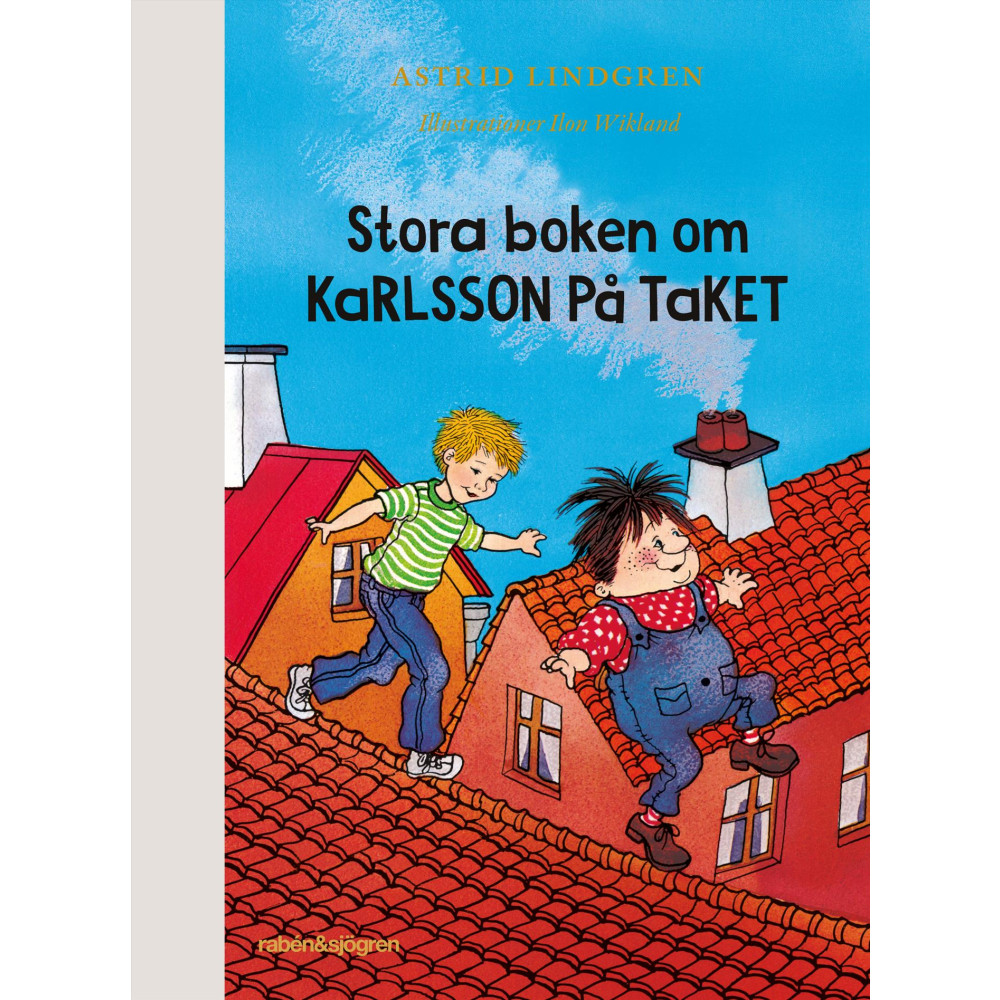 Produktbild för Stora boken om Karlsson på taket (inbunden)