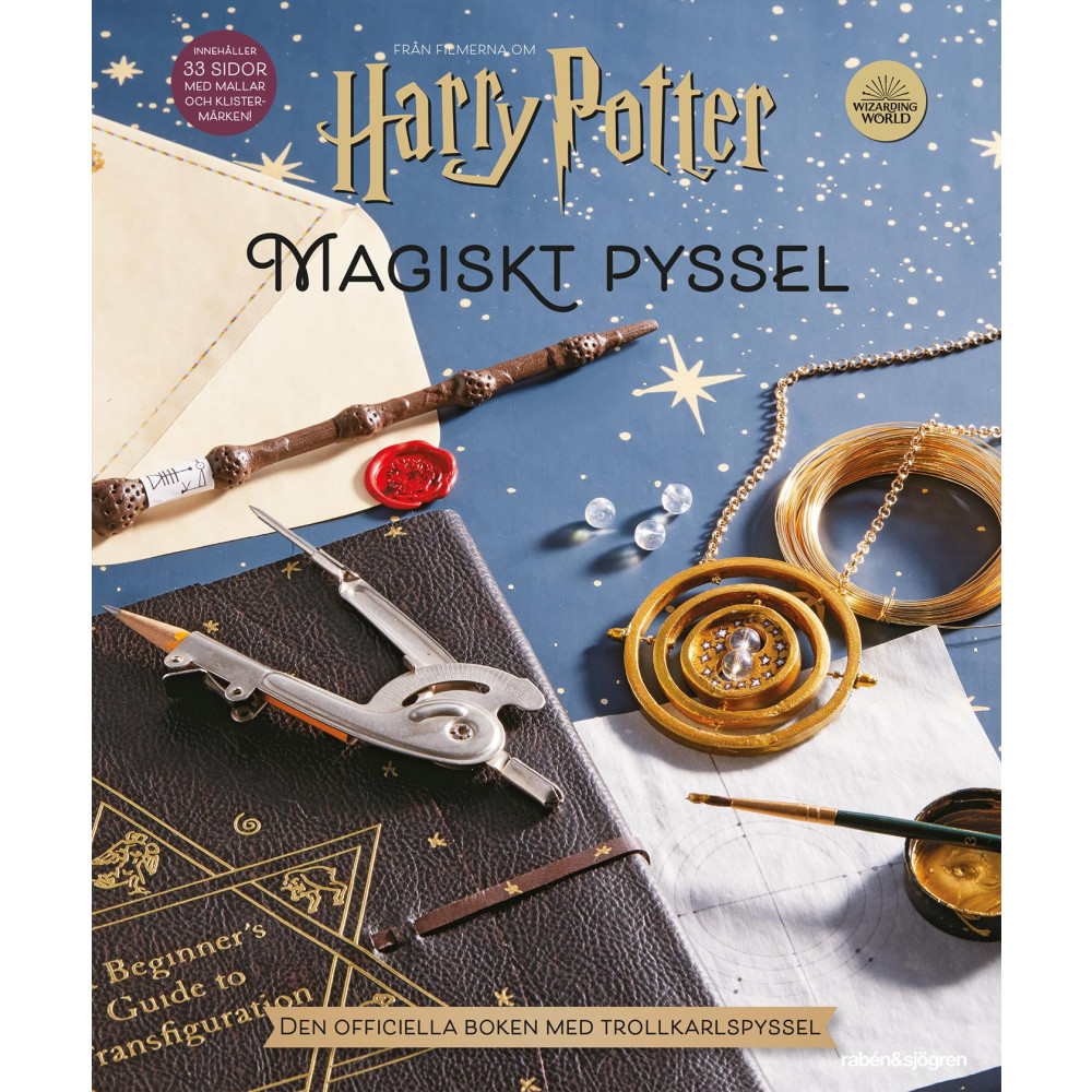 Produktbild för Harry Potter Magiskt pyssel : den officiella boken med trollkarlspyssel (inbunden)