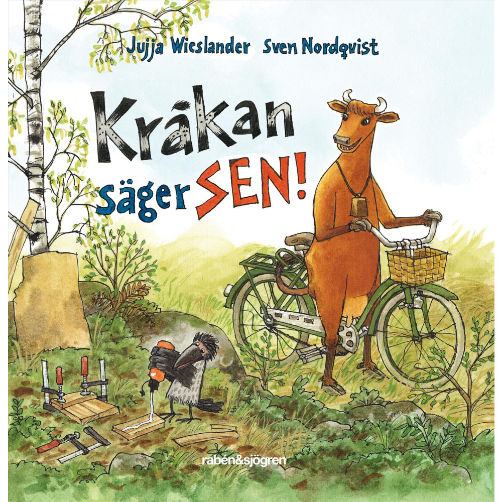 Produktbild för Kråkan säger SEN! (bok, board book)