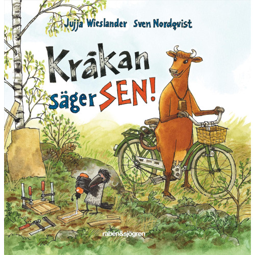 Jujja Wieslander Kråkan säger SEN! (bok, board book)