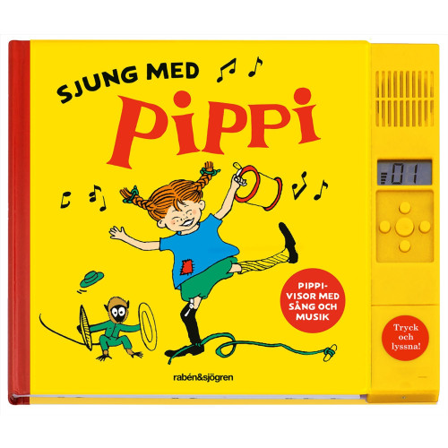 Astrid Lindgren Sjung med Pippi (med ljudmodul) (inbunden)