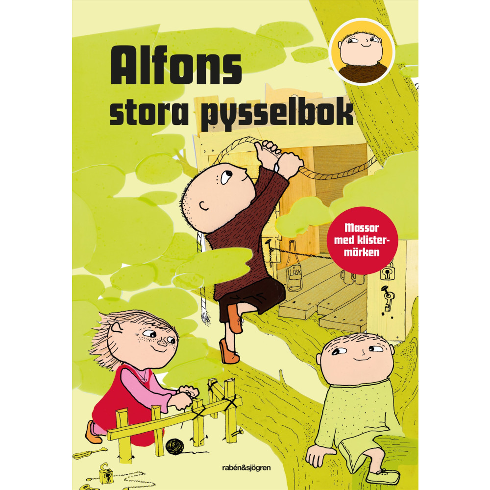 Produktbild för Alfons stora pysselbok (häftad)