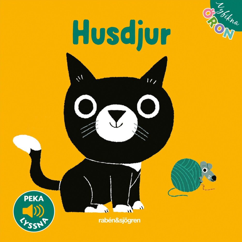 Produktbild för Husdjur. Peka - lyssna (bok, board book)