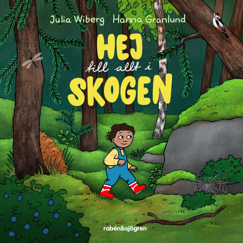 Julia Wiberg Hej till allt i skogen (bok, board book)