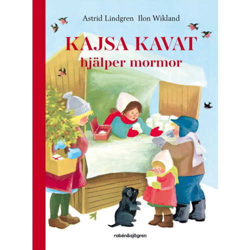 Astrid Lindgren Kajsa Kavat hjälper mormor (inbunden)