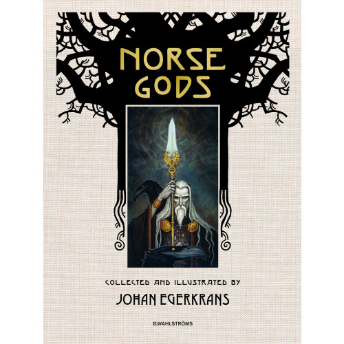 Johan Egerkrans Norse gods (bok, klotband, eng)