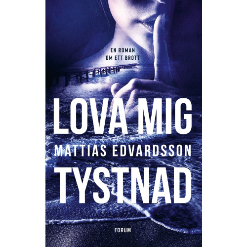 Mattias Edvardsson Lova mig tystnad (inbunden)