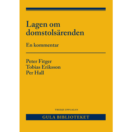 Peter Fitger Lagen om domstolsärenden : en kommentar (häftad)
