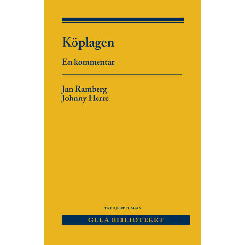 Jan Ramberg Köplagen : en kommentar (inbunden)
