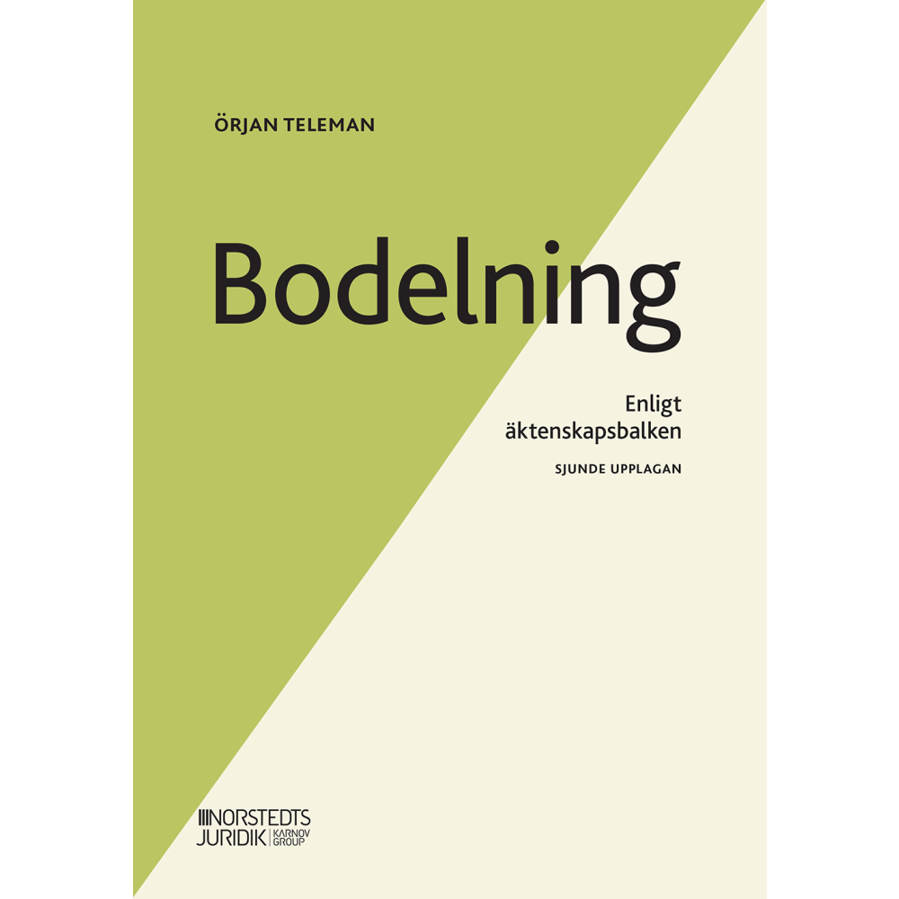 Produktbild för Bodelning : enligt äktenskapsbalken (häftad)