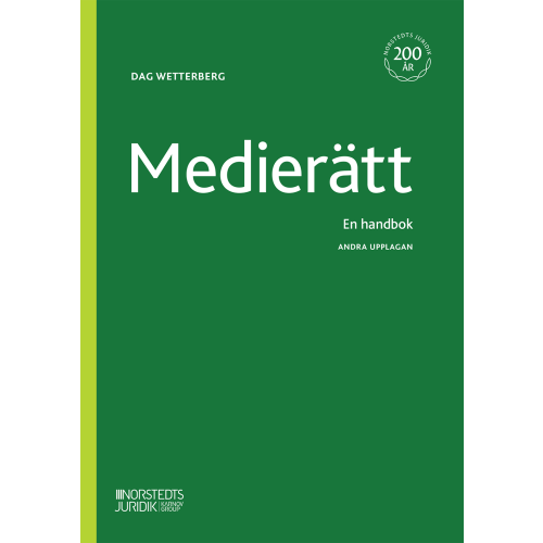 Dag Wetterberg Medierätt : en handbok (häftad)