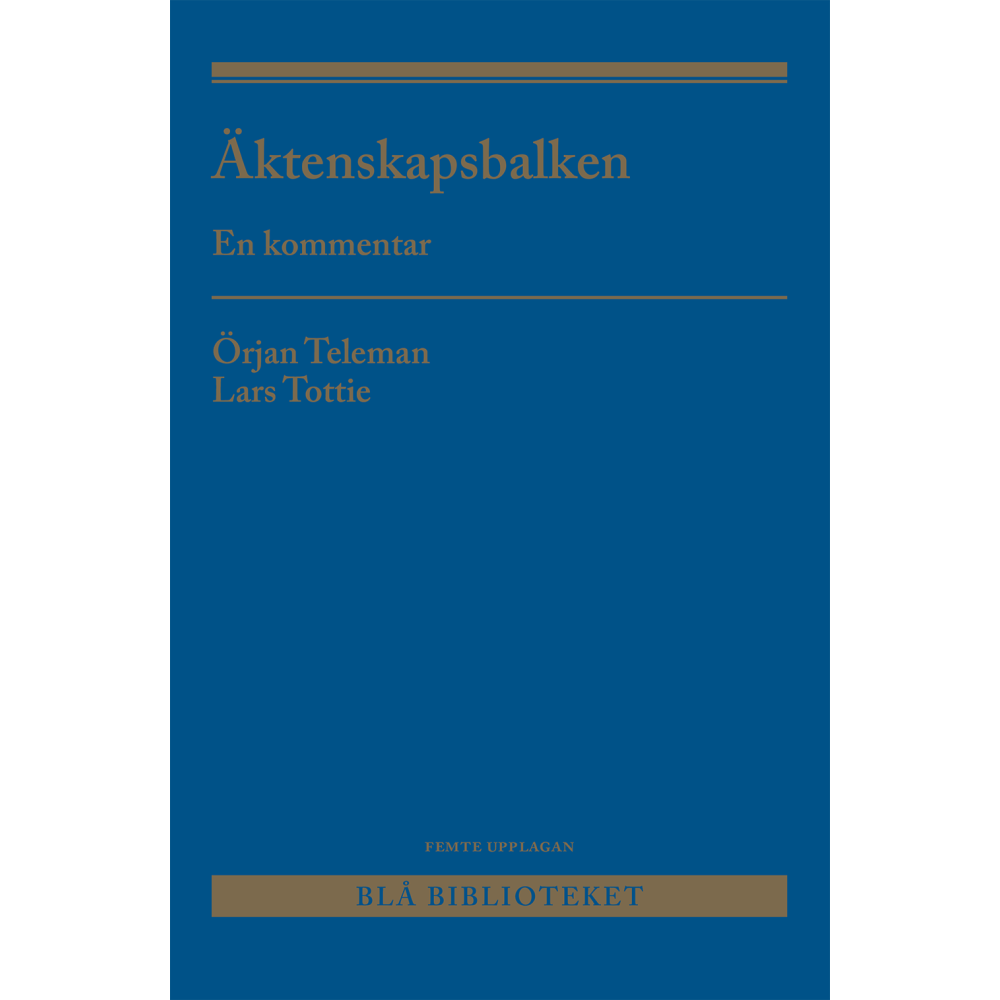 Produktbild för Äktenskapsbalken : En kommentar (häftad)
