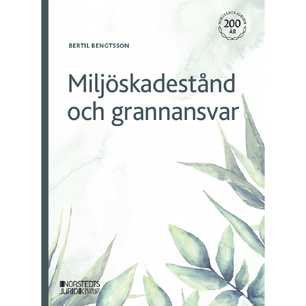 Produktbild för Miljöskadestånd och grannansvar (häftad)