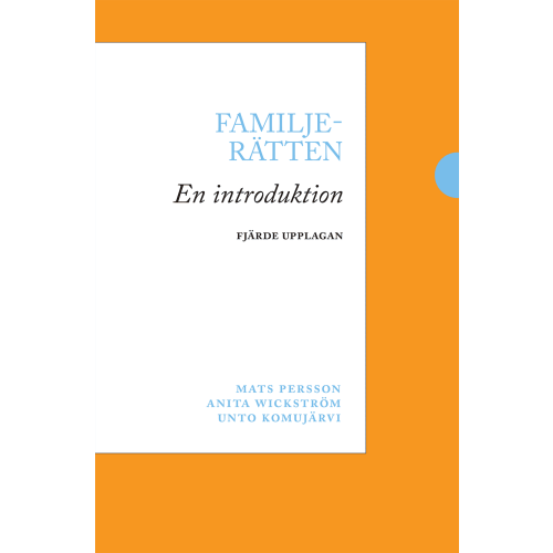 Anita Wickström Familjerätten : en introduktion (häftad)