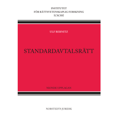 Ulf Bernitz Standardavtalsrätt (häftad)