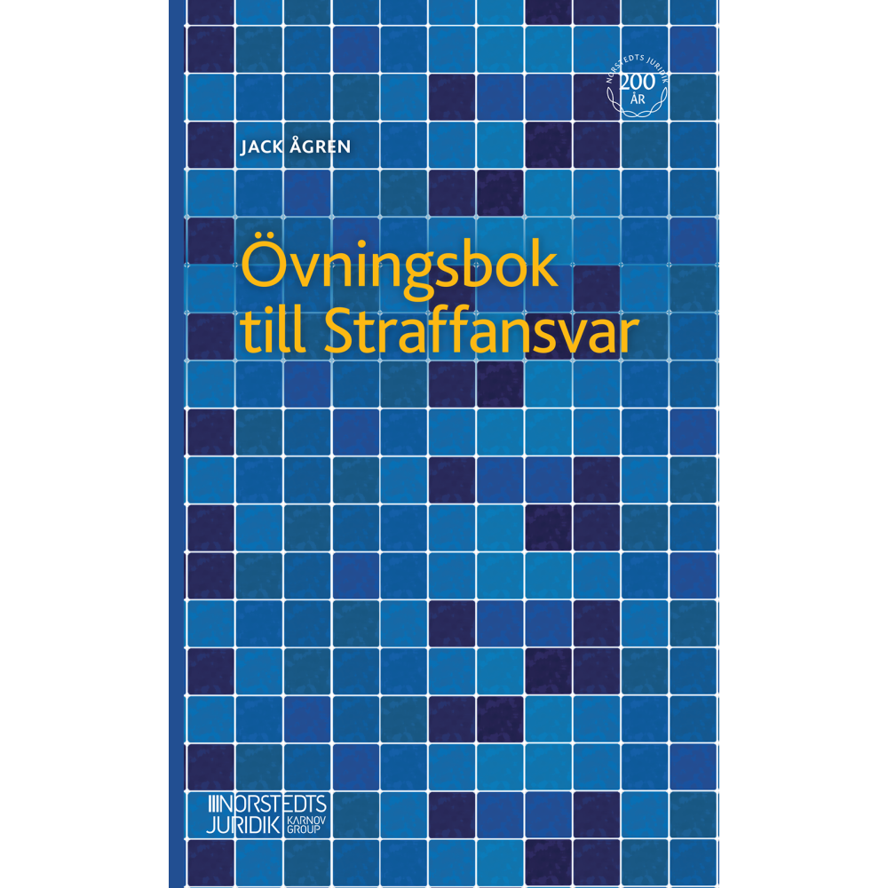 Produktbild för Övningsbok till Straffansvar (häftad)