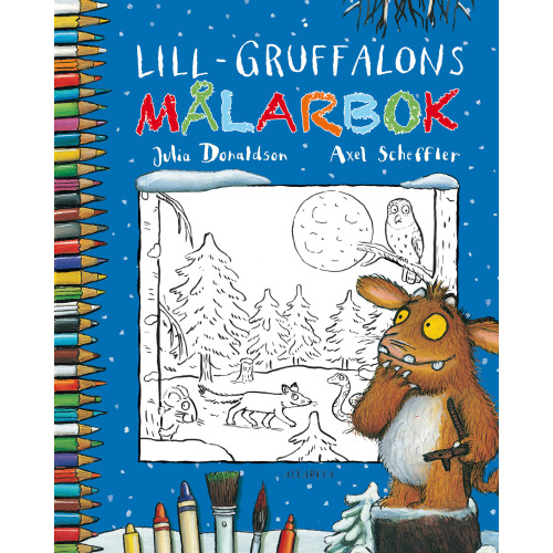 Julia Donaldson Lill-Gruffalons målarbok (häftad)