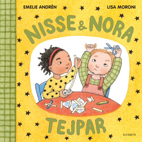 Emelie Andrén Nisse & Nora tejpar (bok, board book)
