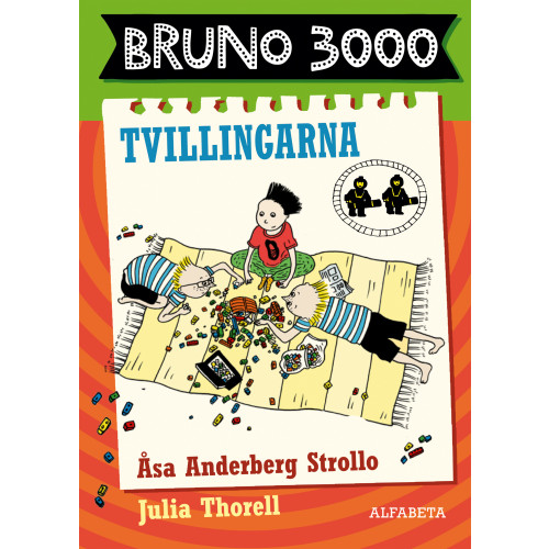 Åsa Anderberg Strollo Bruno 3000. Tvillingarna (inbunden)