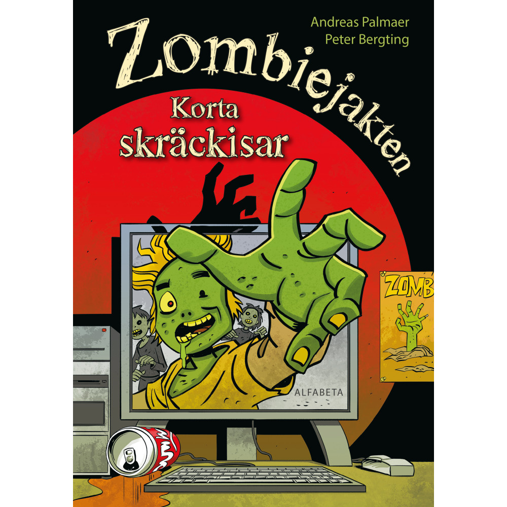 Produktbild för Zombiejakten : Korta skräckisar (inbunden)
