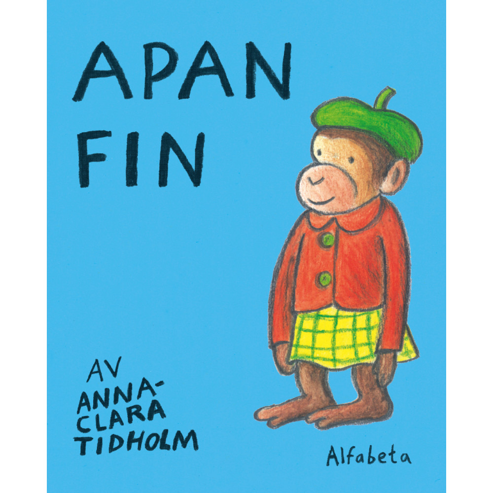 Produktbild för Apan fin (inbunden)