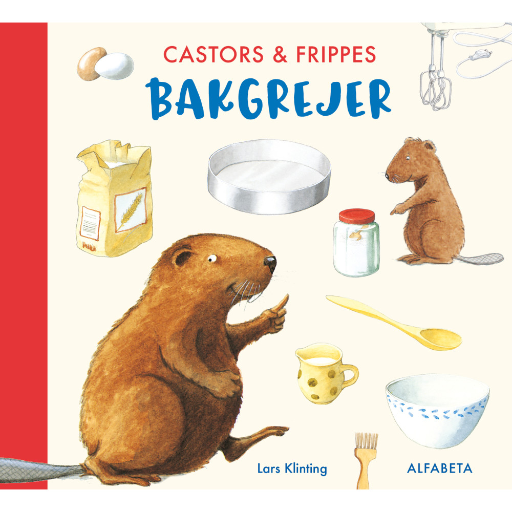 Produktbild för Castors & Frippes bakgrejer (bok, board book)
