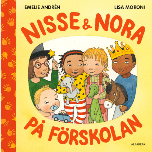 Emelie Andrén Nisse & Nora på förskolan (bok, board book)