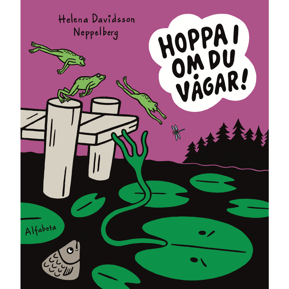 Produktbild för Hoppa i om du vågar! (inbunden)